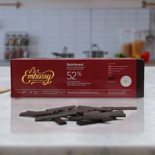 Rainforest Couverture Batons 52% (8x1.5kg).