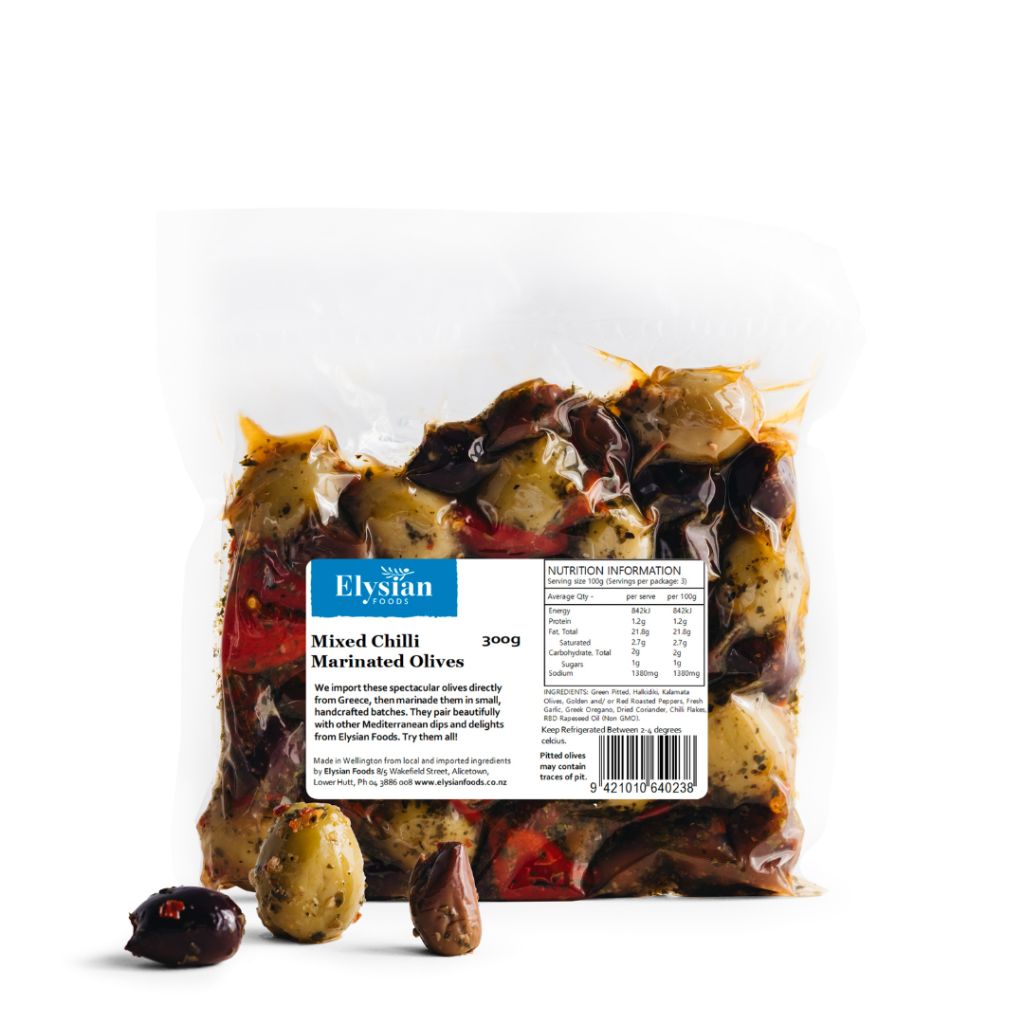 Mixed Chilli Marinated 300g retail pack