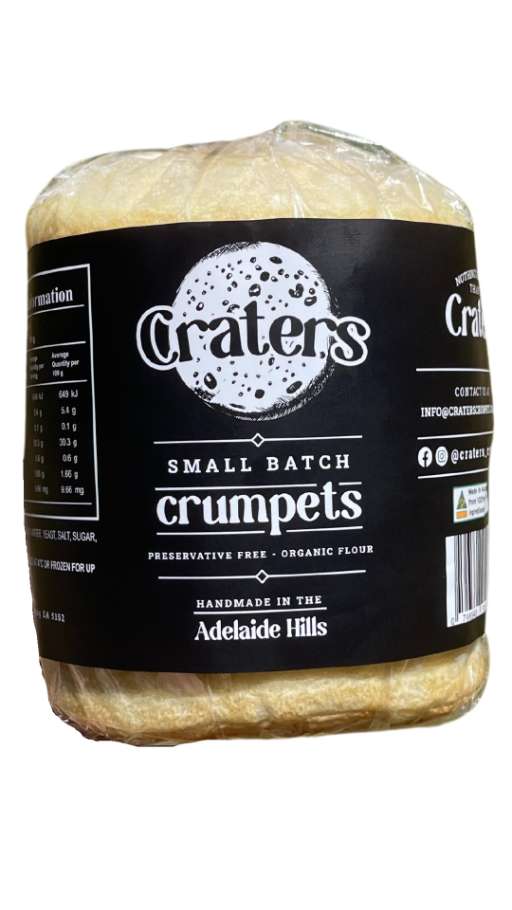 Craters Crumpets Original 6pk