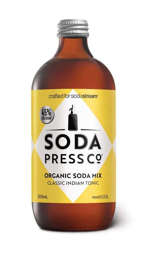 SODA PRESS ORGANIC - CLASSIC INDIAN TONIC CONCENTRATE 500ML 