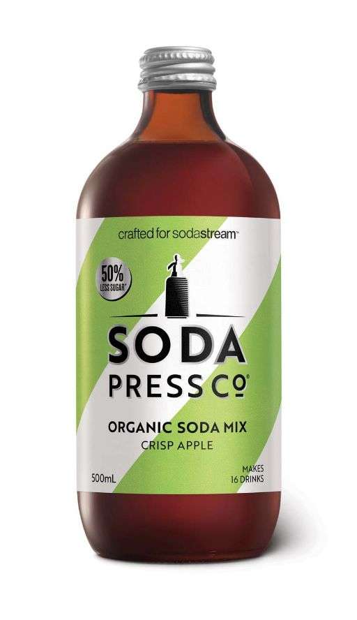 SODA PRESS ORGANIC - CRISP APPLE  CONCENTRATE 500ML 