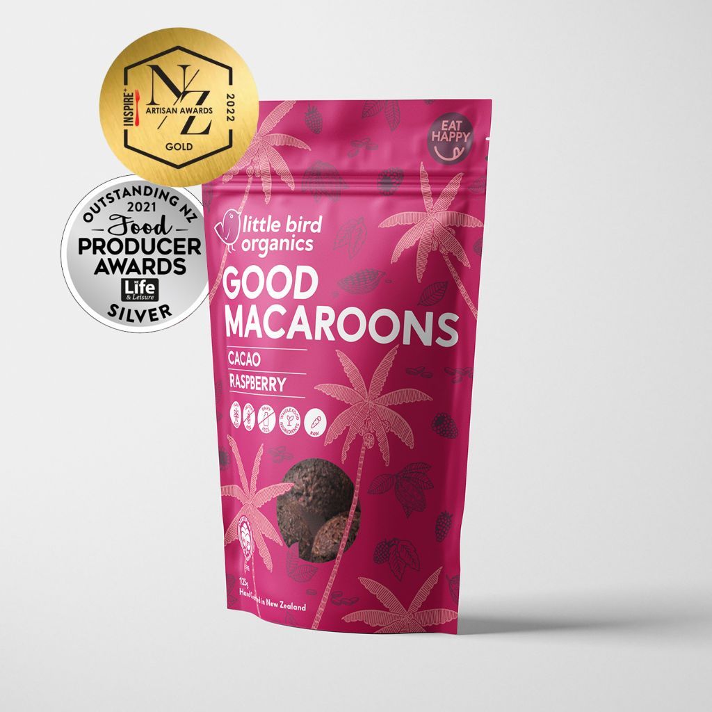Good Macaroons - Cacao & Raspberry - Carton of 12