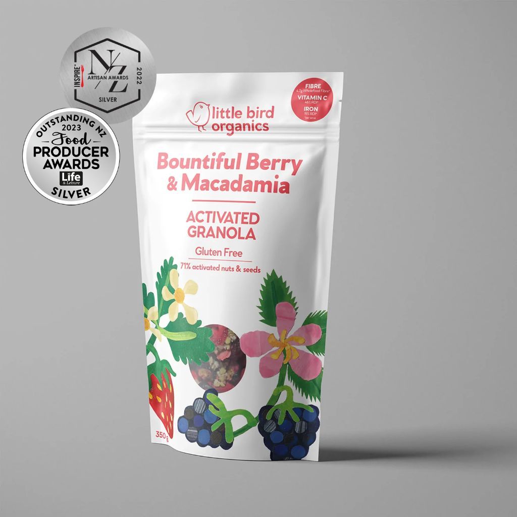 Activated Granola - Bountiful Berry & Macadamia - Carton of 12