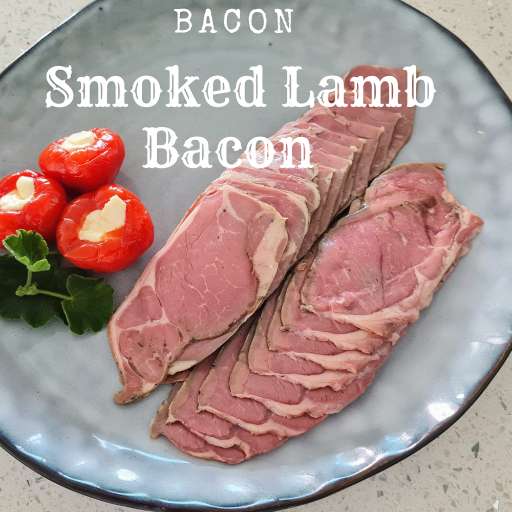 SMOKED LAMB SHOULDER BACON 300G SLICED