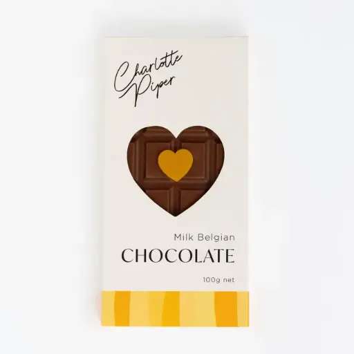 100g Bar Milk Belgian Chocolate (12)