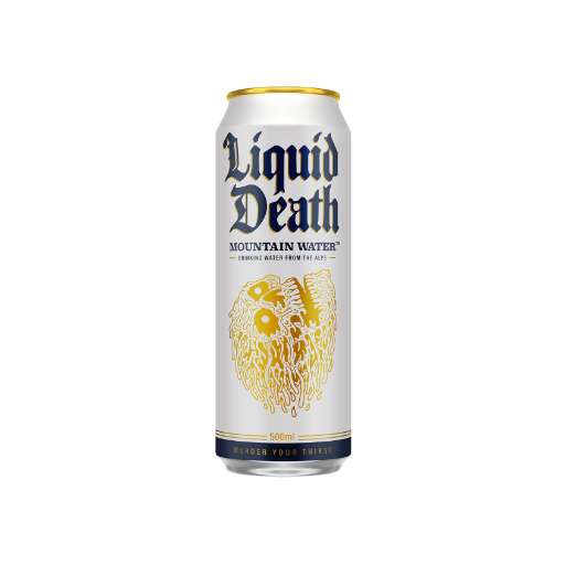 Liquid Death Mountain Water - 500ml x 12 pack