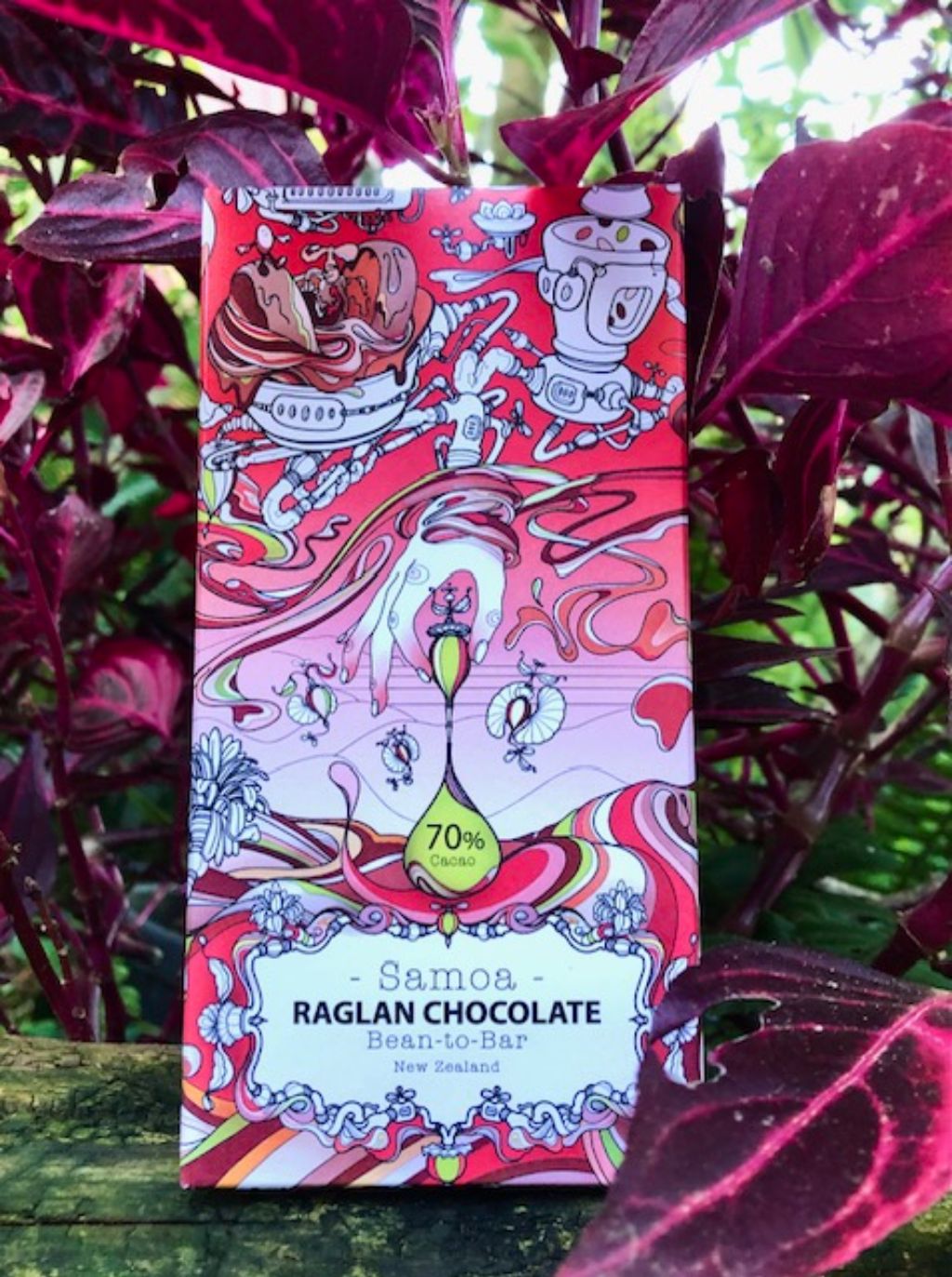 90g Bar ~ SAMOA 70% ... * NEW Release *
[single origin from Savai'i Koko]